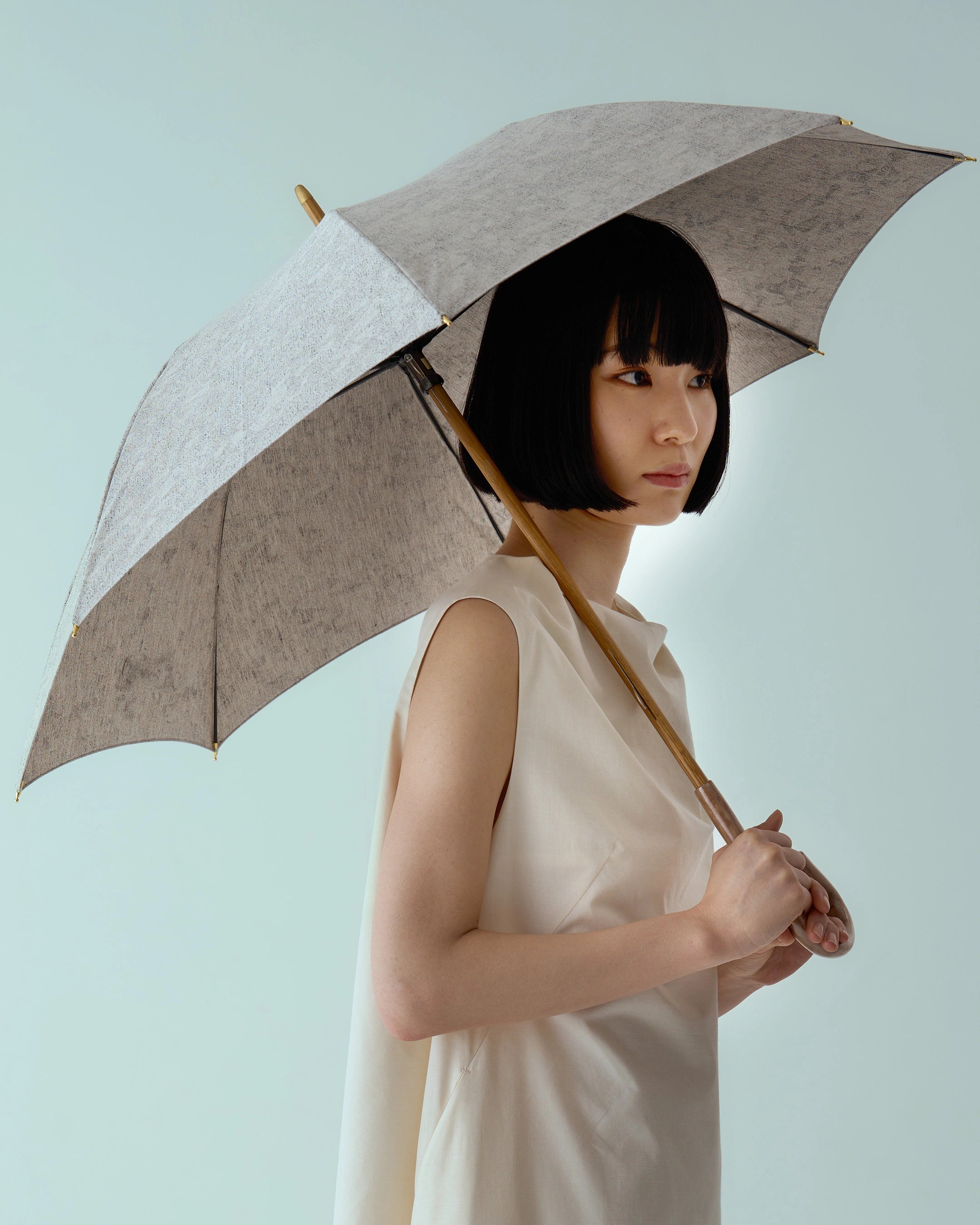 hatsutoki ハツトキ glass scape 晴雨兼用傘 (クラウディ) hatsutoki ハツトキ glass scape 晴雨兼用傘 (クラウディ)