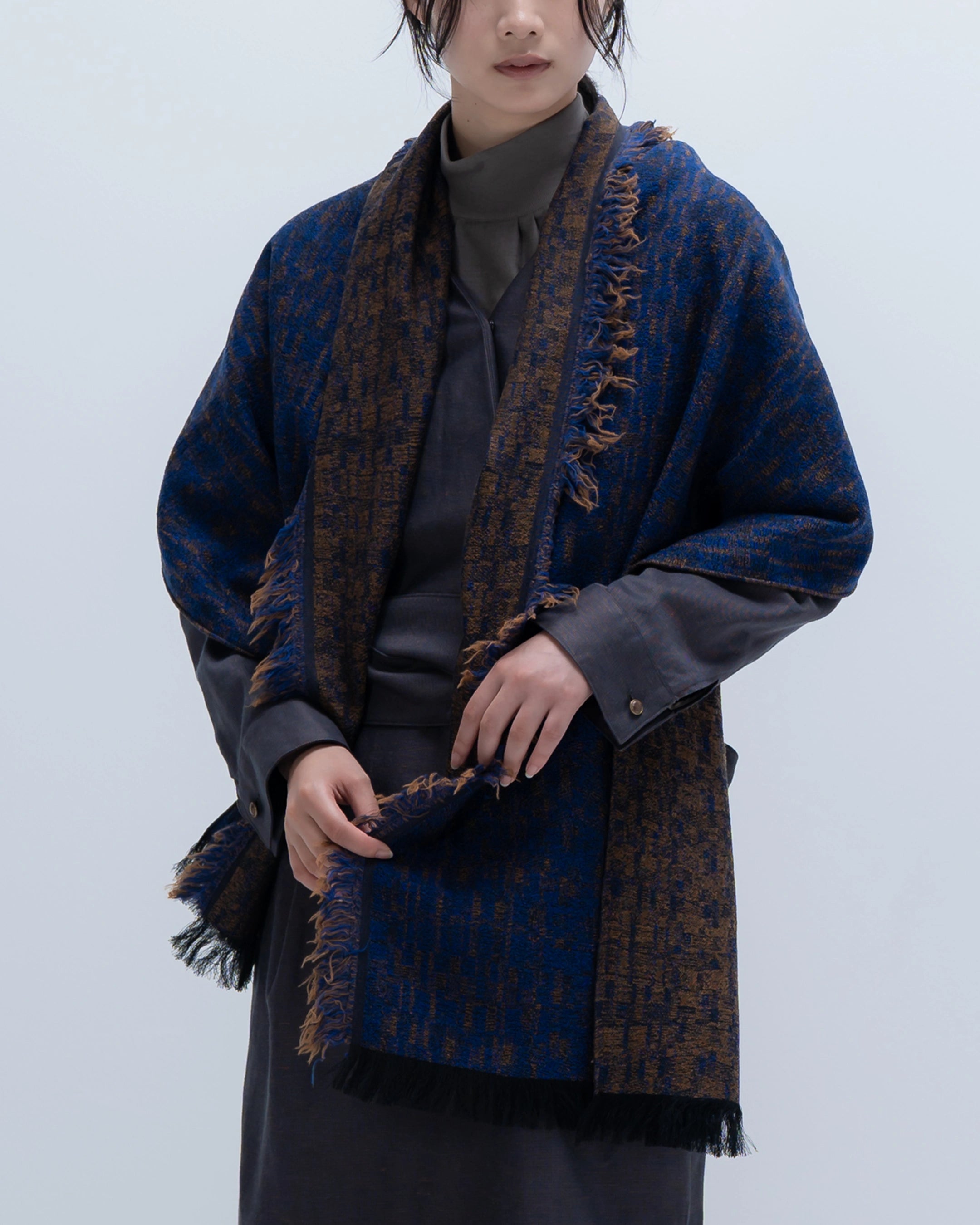 land scape ウールマフラー(ナイト) – hatsutoki ONLINE STORE