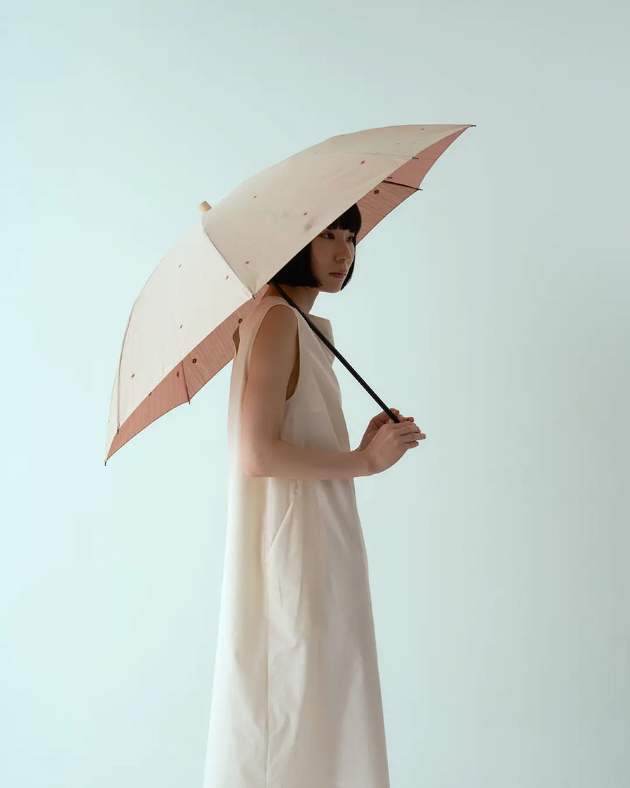 紫陽花 晴雨兼用折畳み傘(アンティークグリーン)