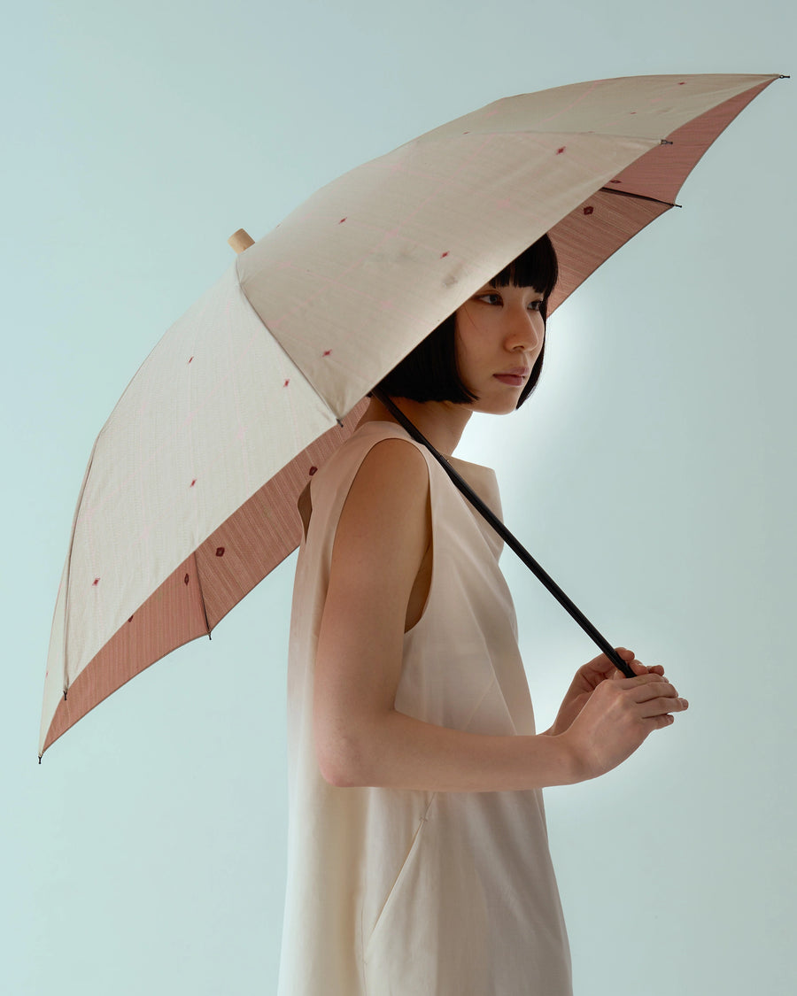 紫陽花 晴雨兼用折畳み傘(アンティークグリーン)