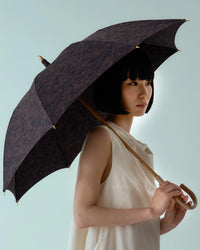 麻, リネン, 日傘, ナチュラル, 日本製, パラソル, 晴雨兼用|glass