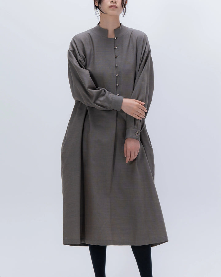 fluffyハイネックリブワンピース (スモークグレー) – hatsutoki ONLINE fluffyハイネックリブワンピース (スモークグレー) – hatsutoki ONLINE