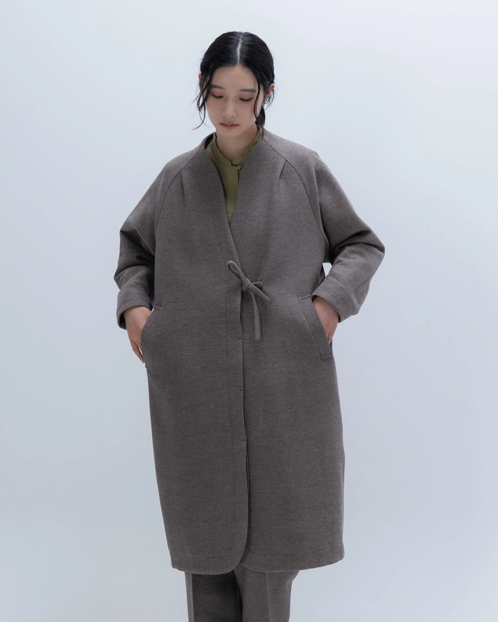 bush フランネルウール コクーンコート(モカ) – hatsutoki ONLINE STORE bush フランネルウール コクーンコート(モカ) – hatsutoki ONLINE STORE