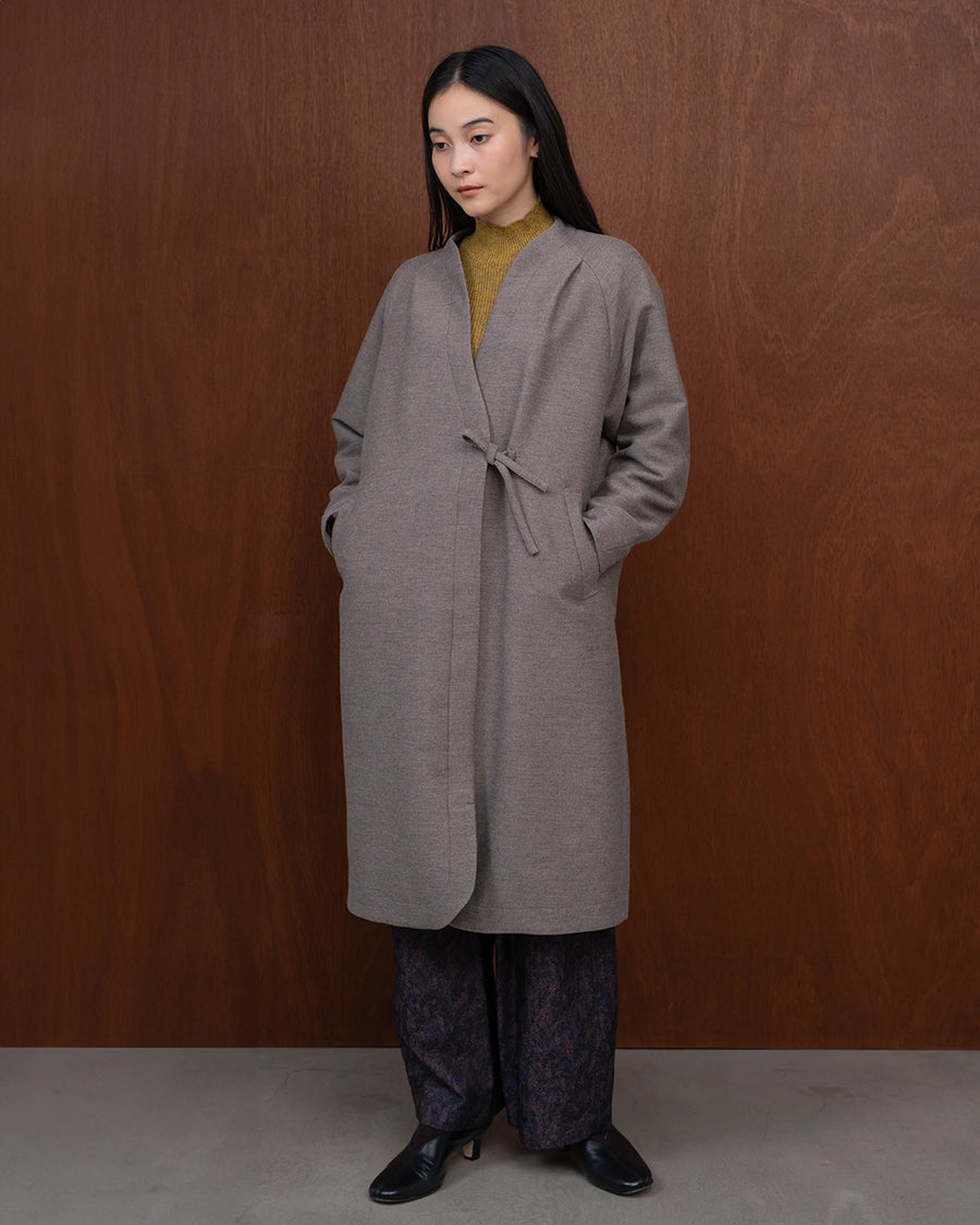 bush フランネルウール コクーンコート(モカ) – hatsutoki ONLINE STORE