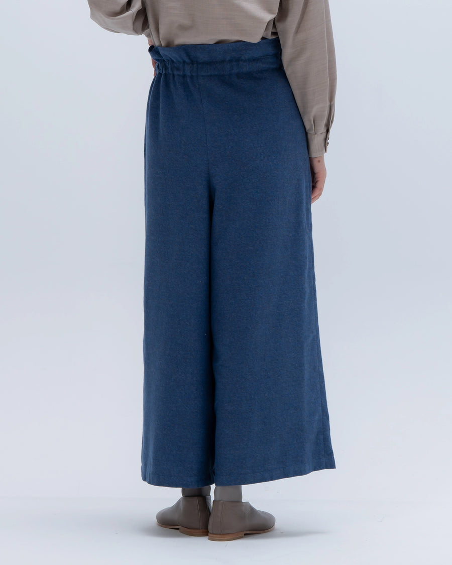 grain twill イージーパンツ(スモークネイビー)