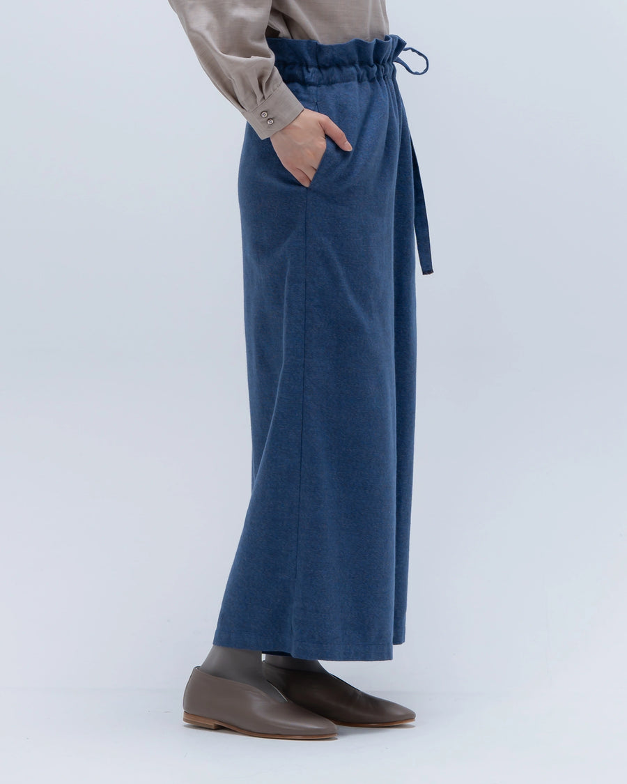 grain twill イージーパンツ(スモークネイビー)