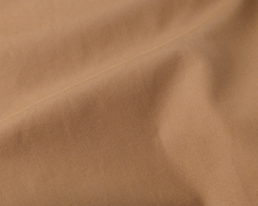 mico gabardineステンカラーコート (ベージュ)