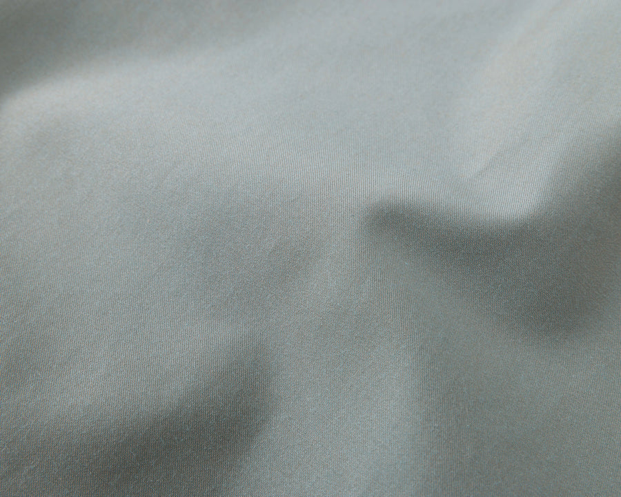 mico gabardineタックパンツ (サックスブルー)