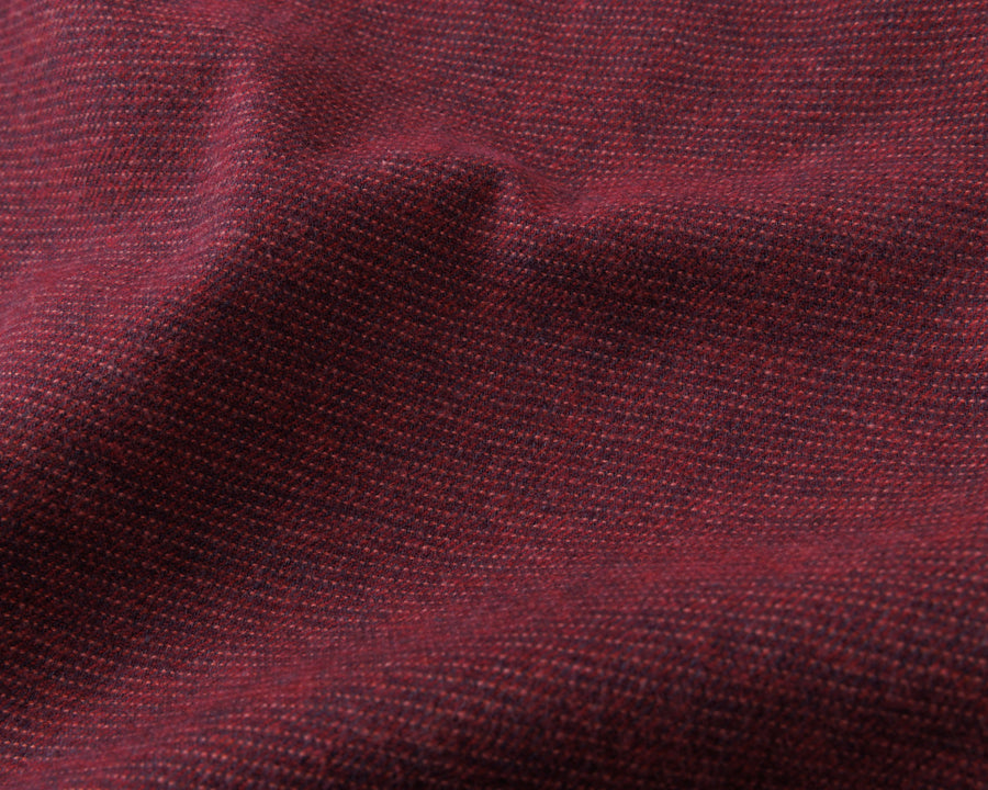 grain twill イージーパンツ(ボルドー)