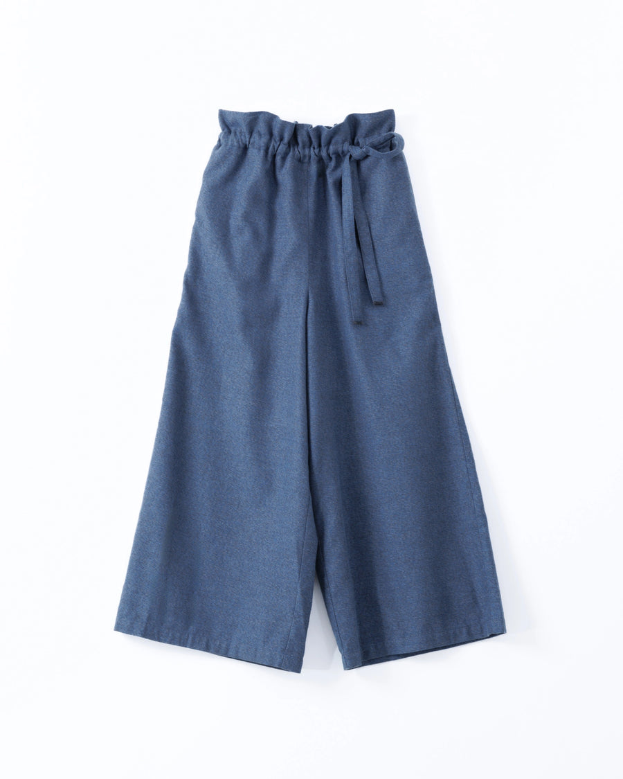 grain twill イージーパンツ(スモークネイビー)