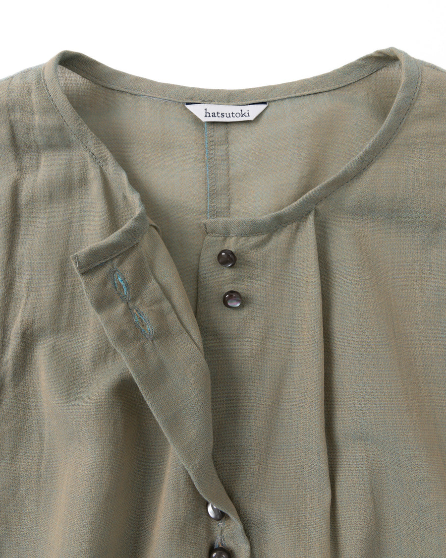 な出品 lucent ネックタックワンピース(グリーン) – hatsutoki ONLINE STORE