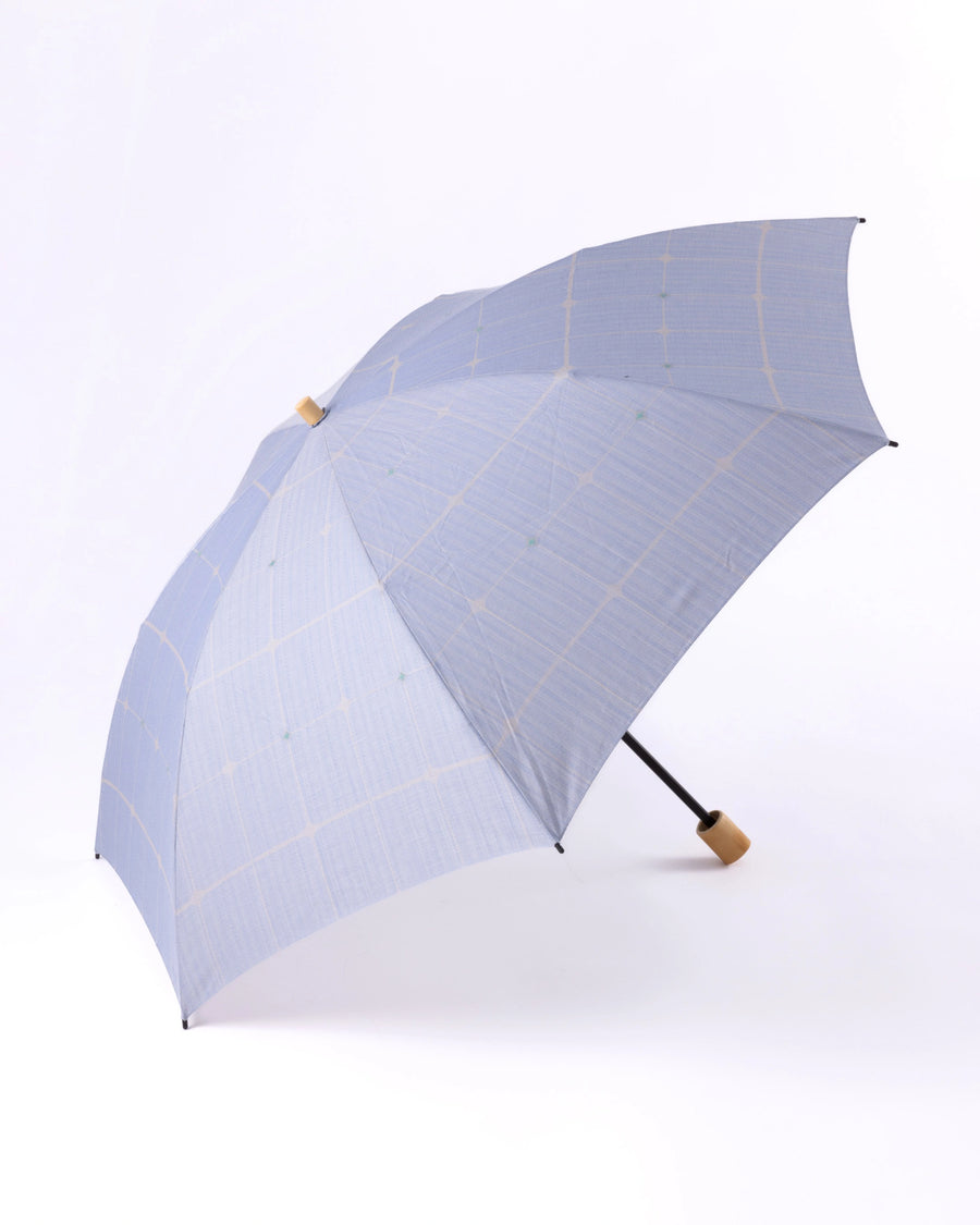 紫陽花 晴雨兼用折畳み傘(アンティークブルー)