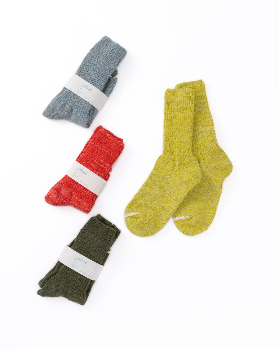 yahae / Garabou Organic Cotton Slipper Socks