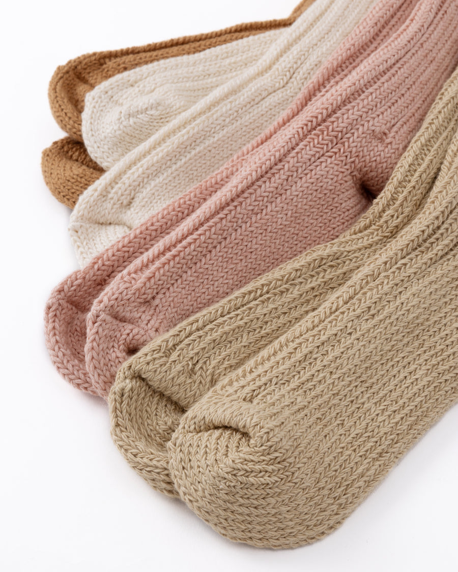 yahae / Organic Cotton Row Gauge Socks