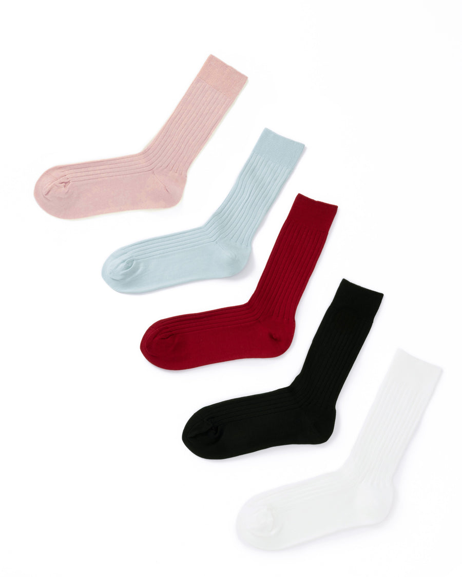 yahae / Organic Cotton Ribbed Socks