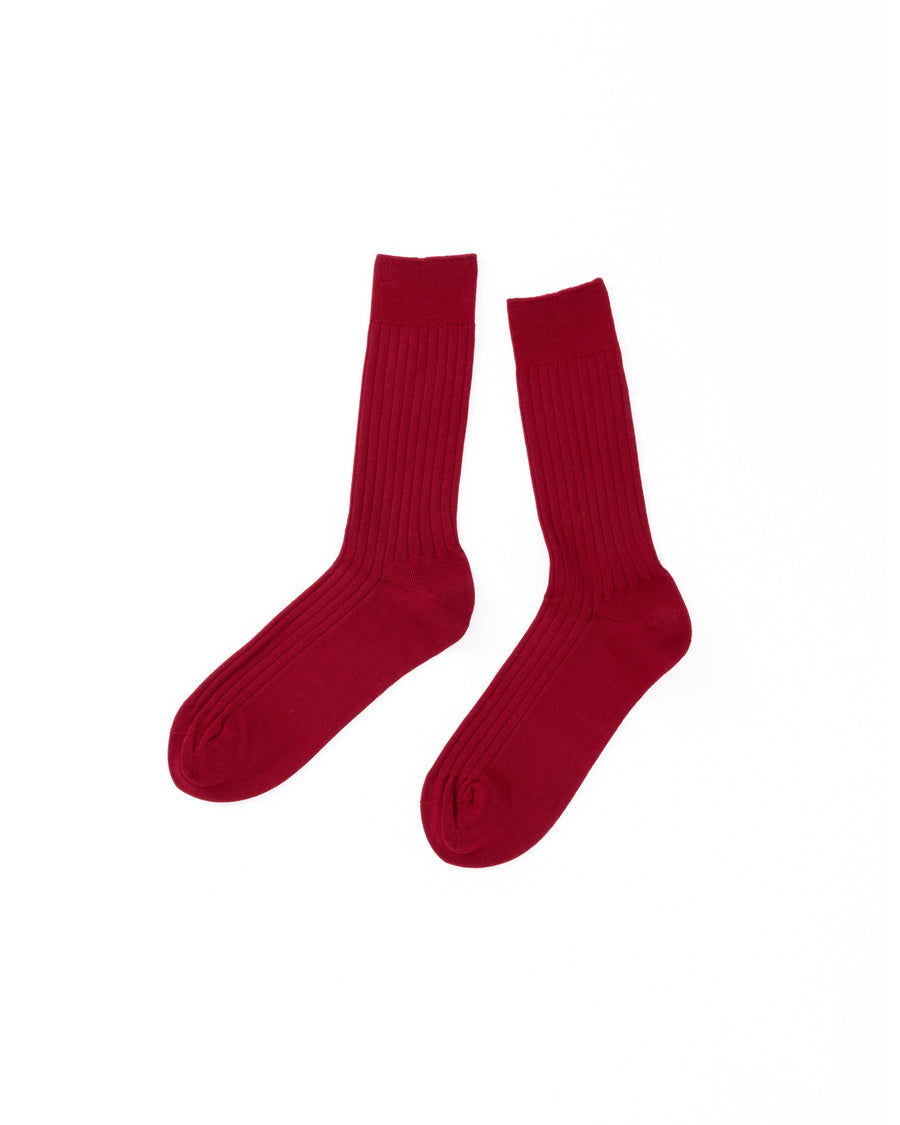 yahae / Organic Cotton Ribbed Socks