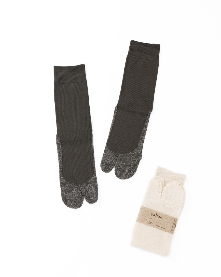 yahae / Organic Cotton "Washi" Tabi Socks