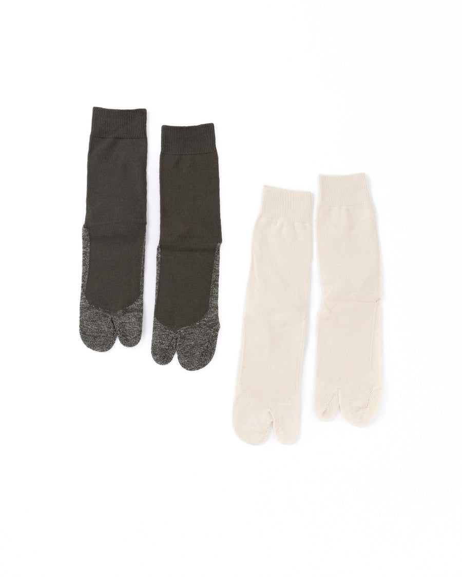yahae / Organic Cotton "Washi" Tabi Socks