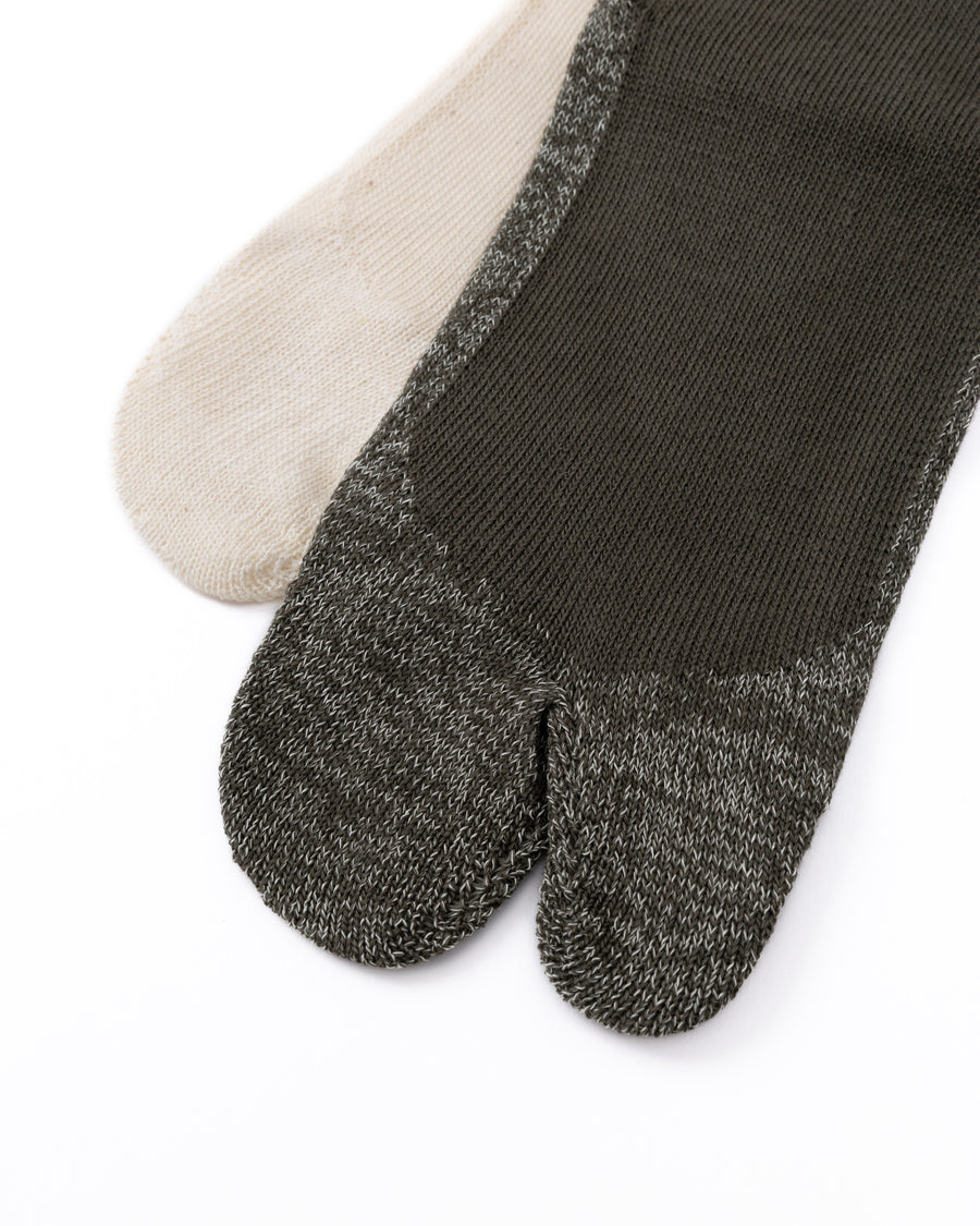 yahae / Organic Cotton "Washi" Tabi Socks