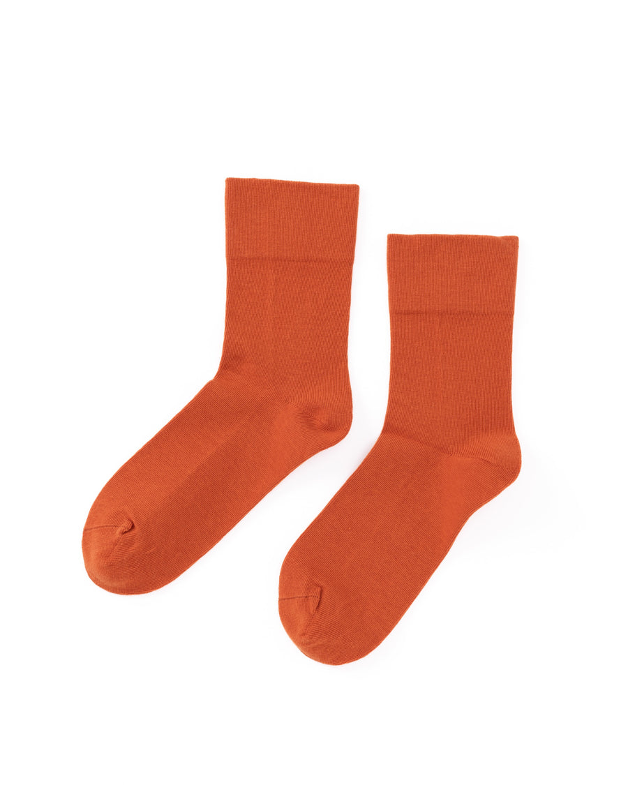 yahae / Organic Cotton Rubber Free Plain Socks
