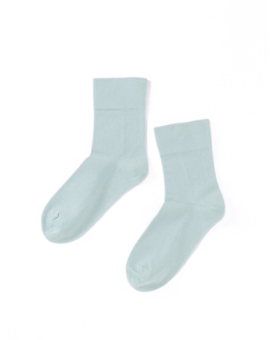 yahae / Organic Cotton Rubber Free Plain Socks