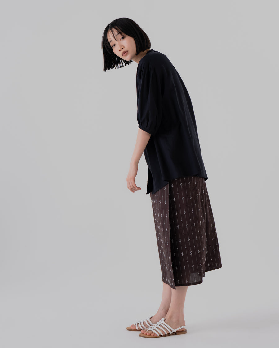 ether ボリュームスリーブブラウス(ブラック) – hatsutoki ONLINE STORE