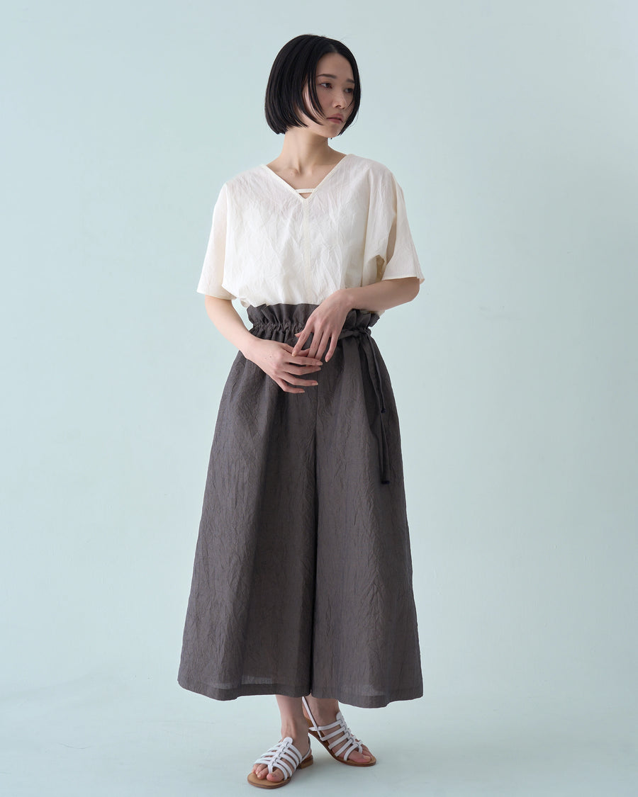 journey キュロットパンツ  (ソイル)