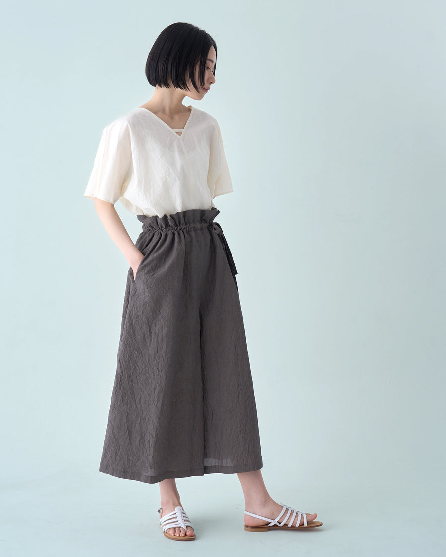 journey キュロットパンツ  (ソイル)