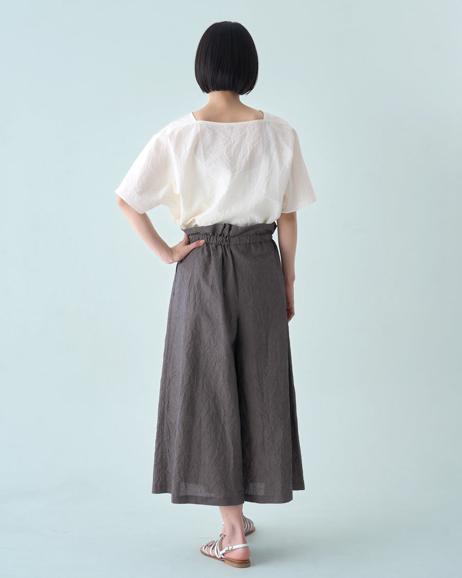 journey キュロットパンツ  (ソイル)