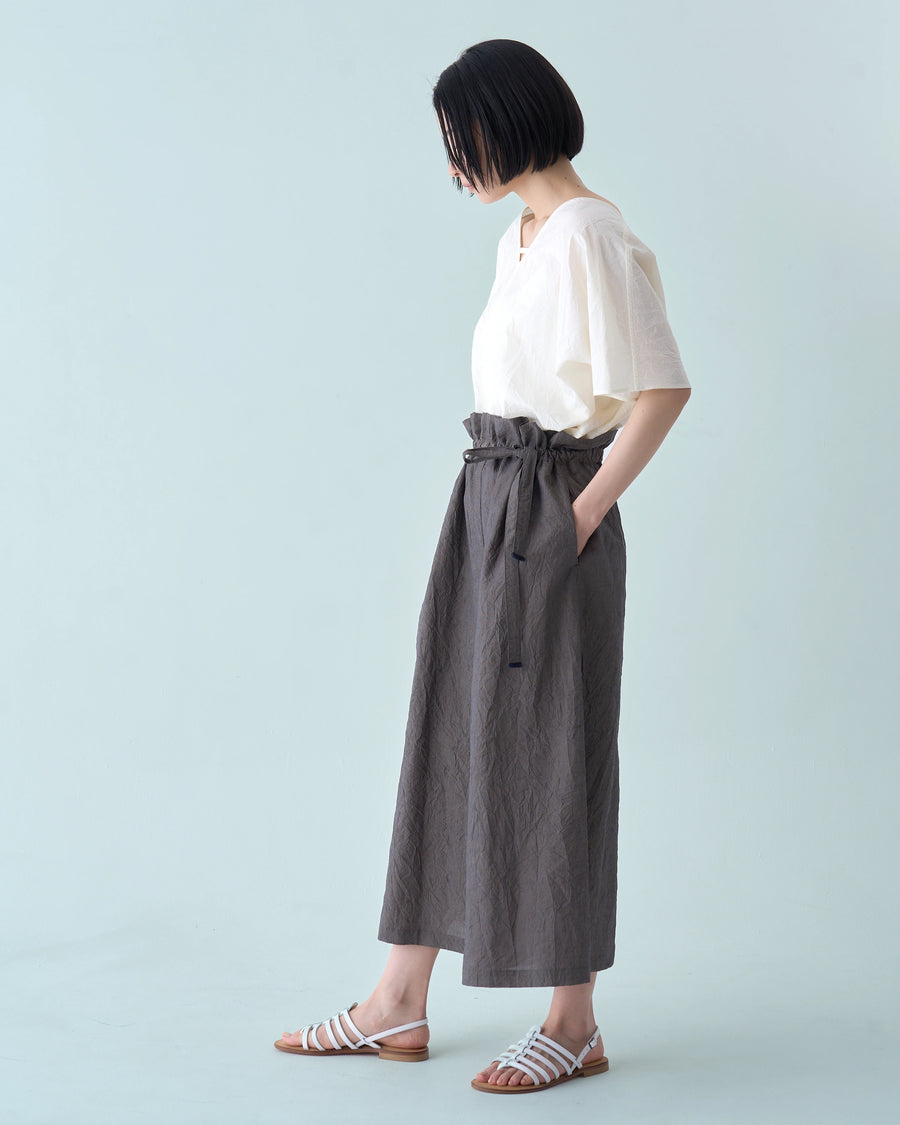 journey キュロットパンツ  (ソイル)