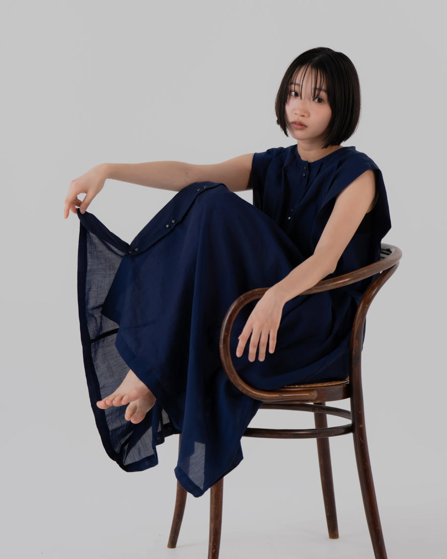 ARC'TERYX ネイビー Vネック ワンピース lucent ネックタックワンピース(ネイビー) – hatsutoki ONLINE STORE