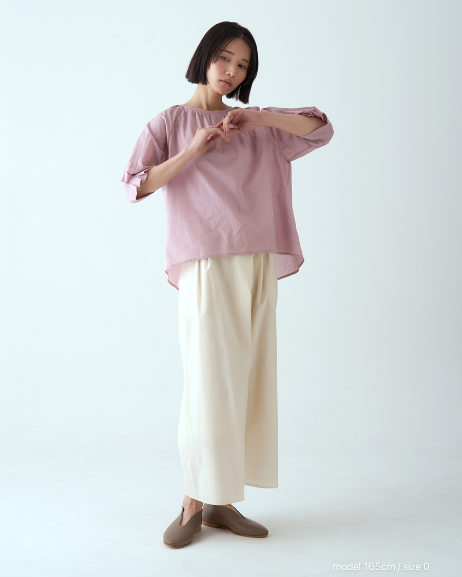 nagi ボックスタックパンツ(エクリュ)