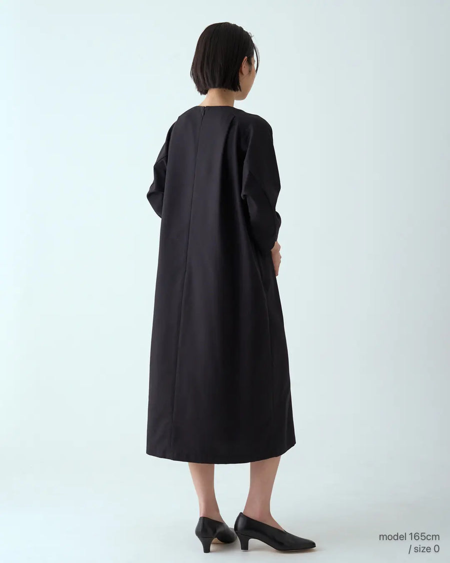 sumi ブラックドレス/フォーマル/ブラックフォーマルドレス/コットン sumi ブラックドレス/フォーマル/ブラックフォーマルドレス/コットン